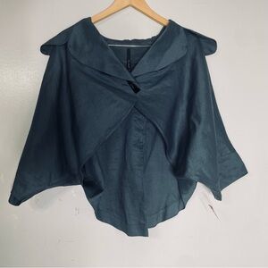 IC by Connie K Dolman Jacket S Art to Wear Wedding Party Lagenlook Sculptural